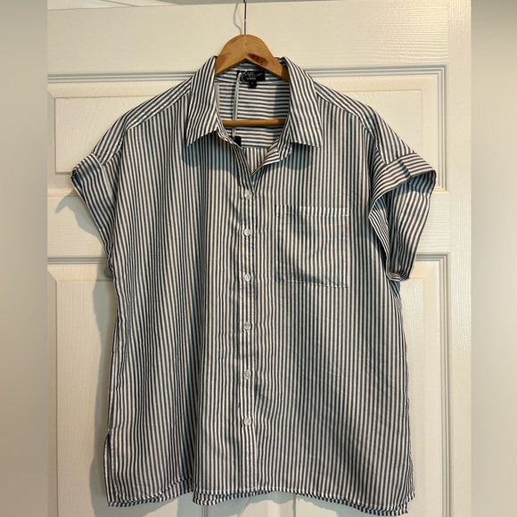 Marshalls Classic Striped Button Down Shirt - Picture 1 of 2